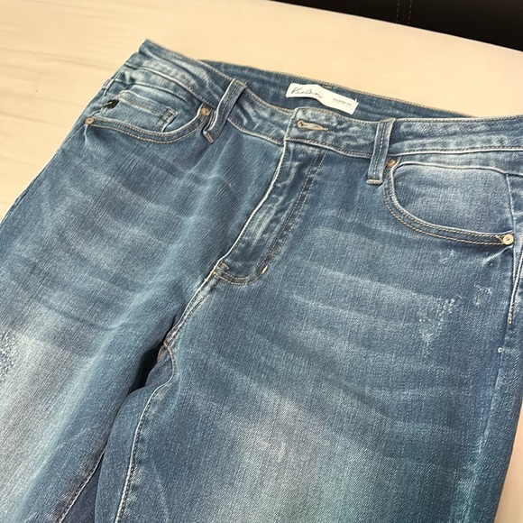 Darling kancan jeans with unfinished hem. Size 30 long - Picture 2 of 8